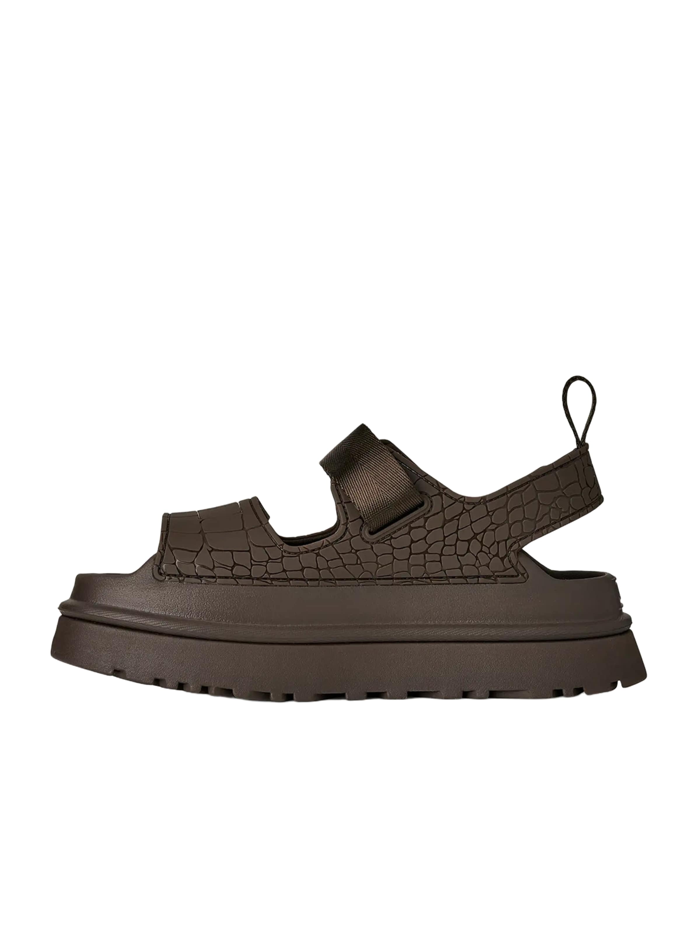 UGG Plateau-Sandalen in Grau: Vorderseite