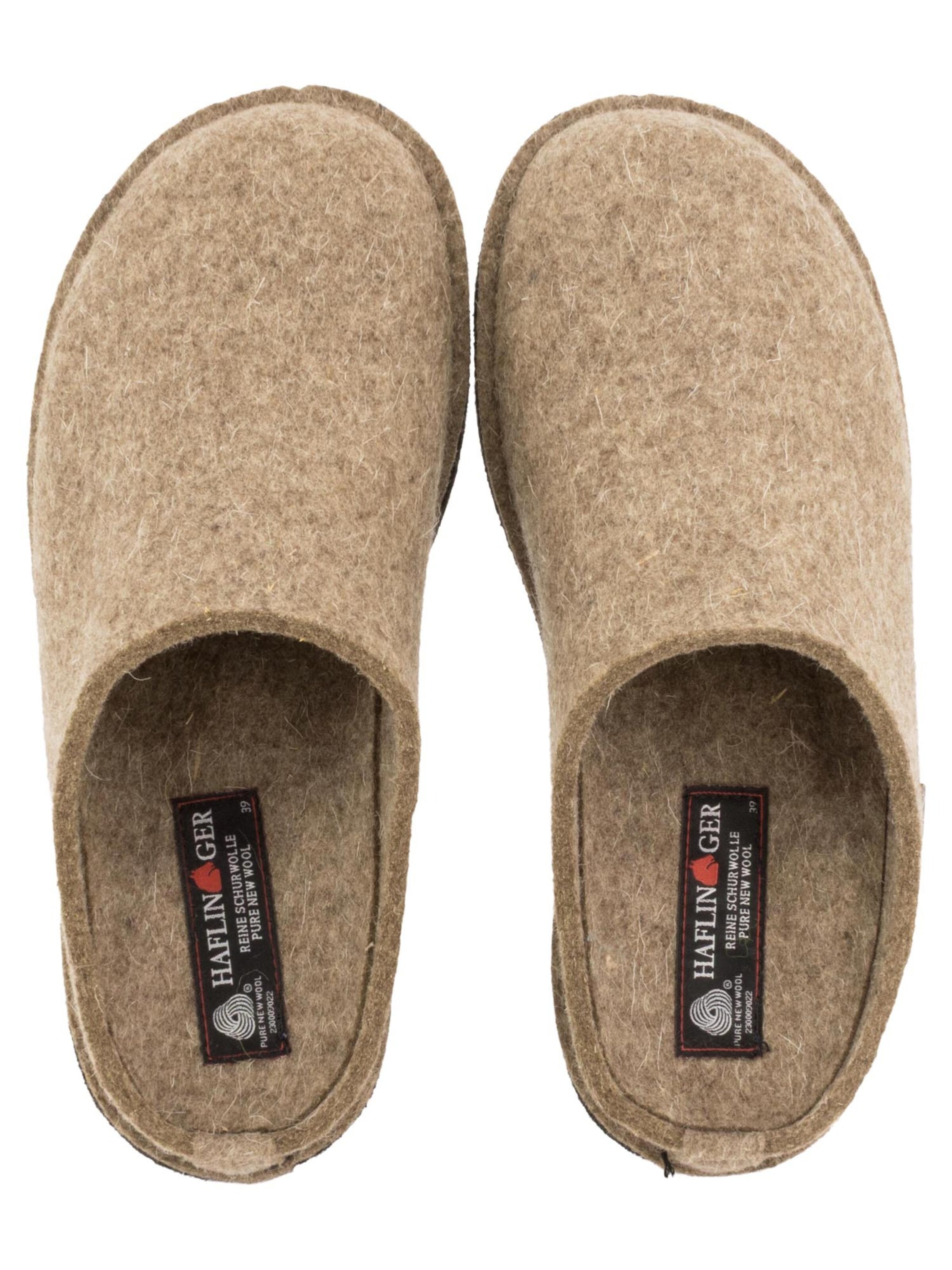 HAFLINGER Mules 'Flair Soft' in Brown