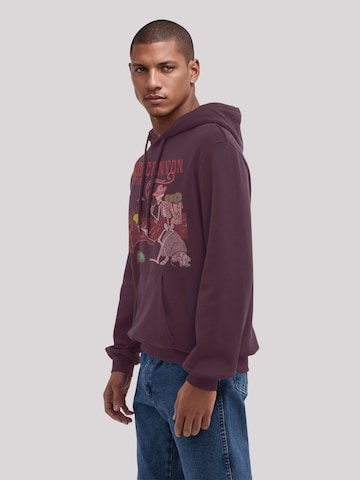 Sweat-shirt 'US National Parks Grand Canyon Sunrise' F4NT4STIC en marron