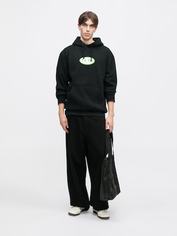 juoda HUF Megztinis be užsegimo