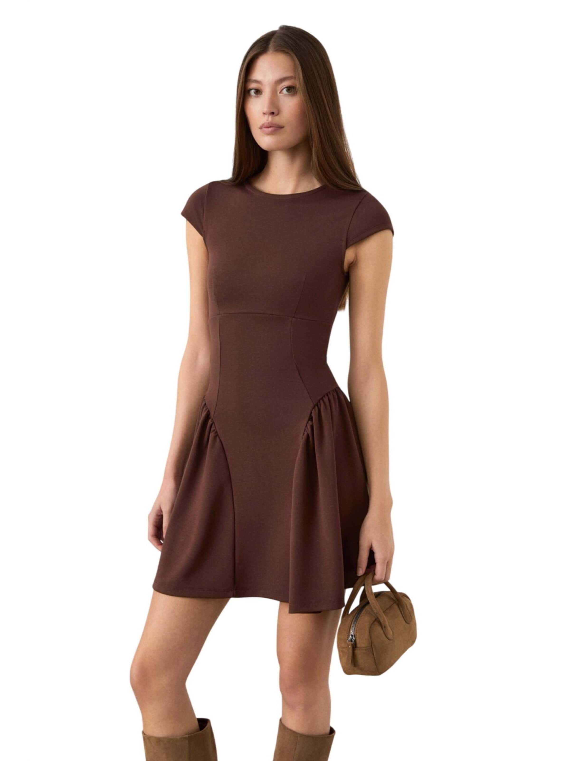 Grimelange Dress in Brown