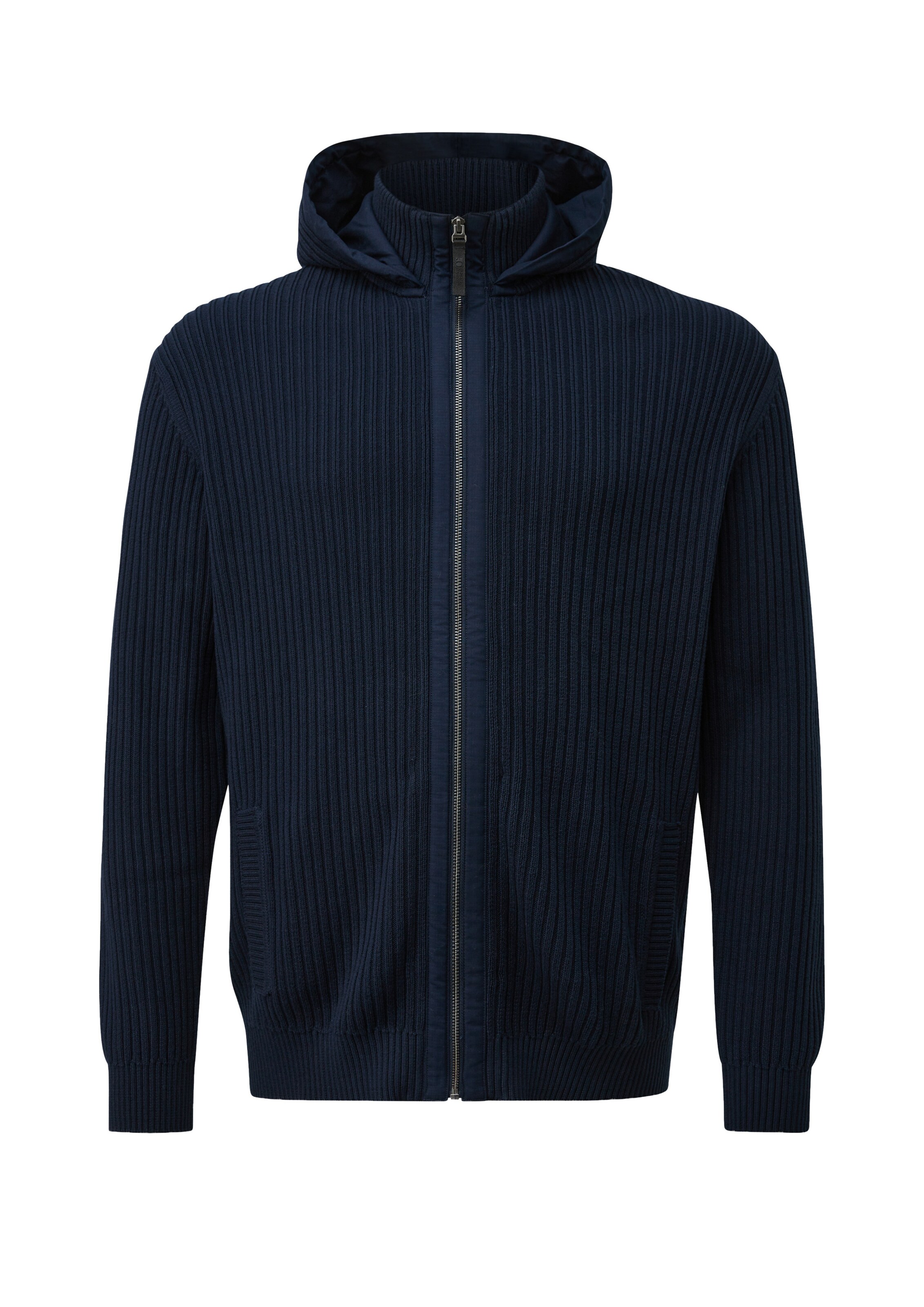Vestes en maille s.Oliver Men Big Sizes en bleu : devant