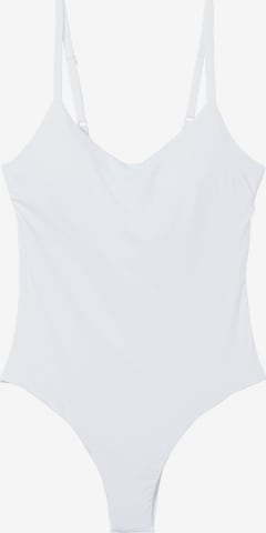 CALZEDONIA Bralette Swimsuit in White: front