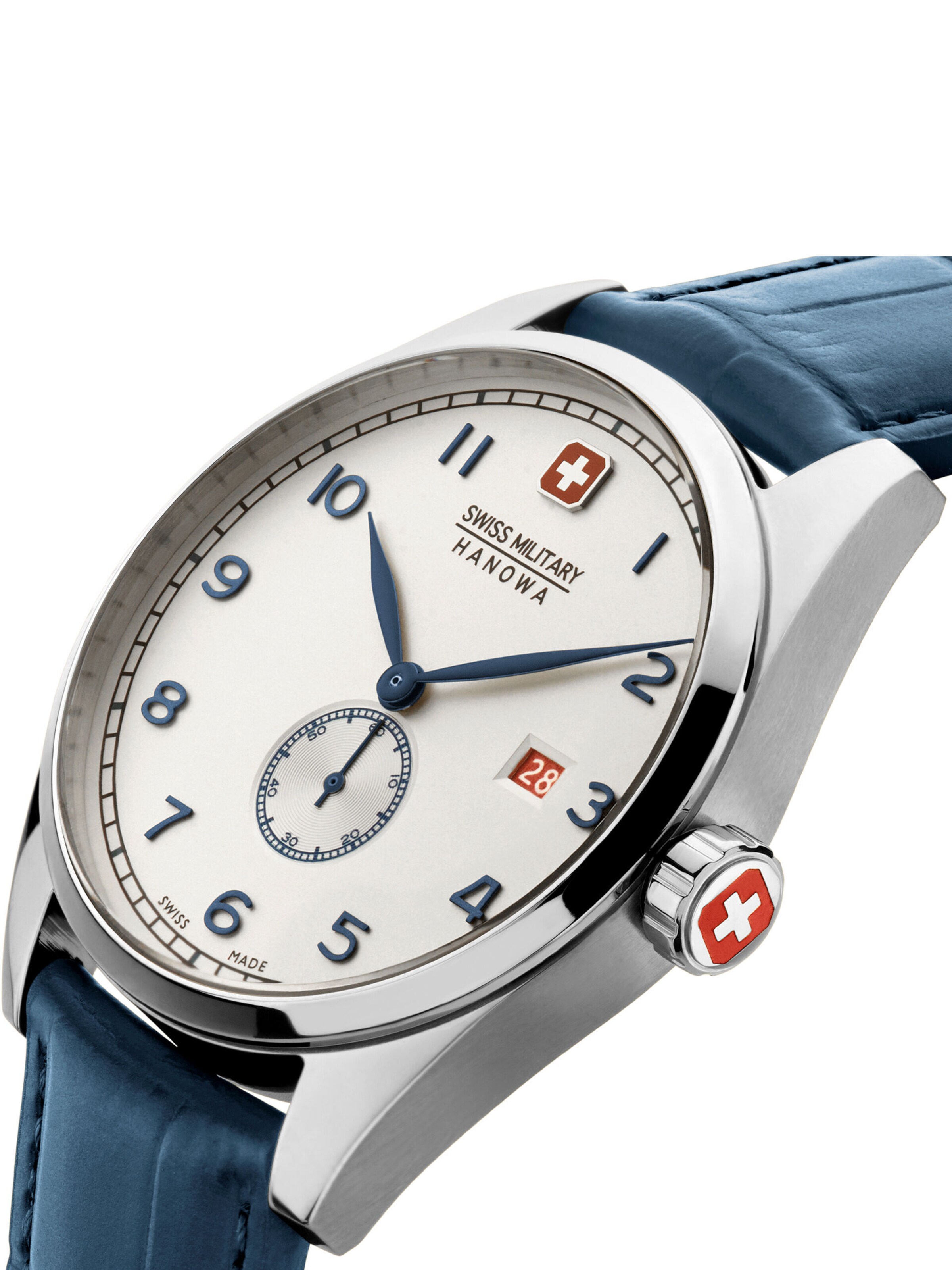 SWISS MILITARY HANOWA Uhr 'Lynx' in Blau