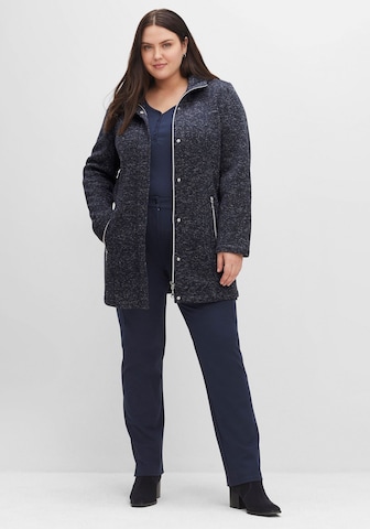 SHEEGO Fleece jas in Blauw