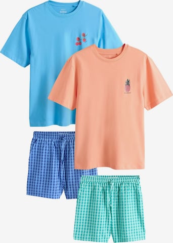 mėlyna Next Trumpa pižama: priekis