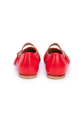 LLOYD Classic Flats in Red