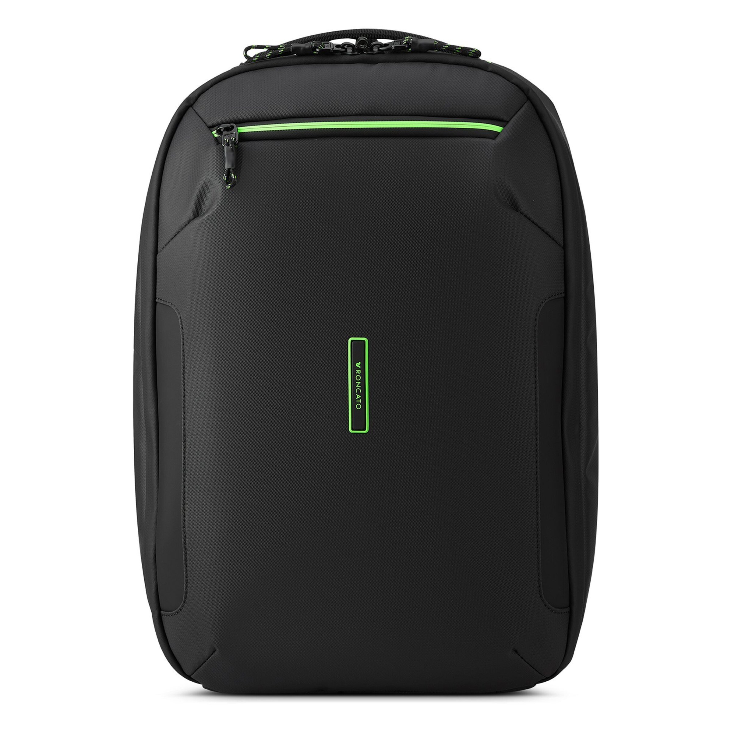 Roncato Rucksack in Schwarz: Vorderseite