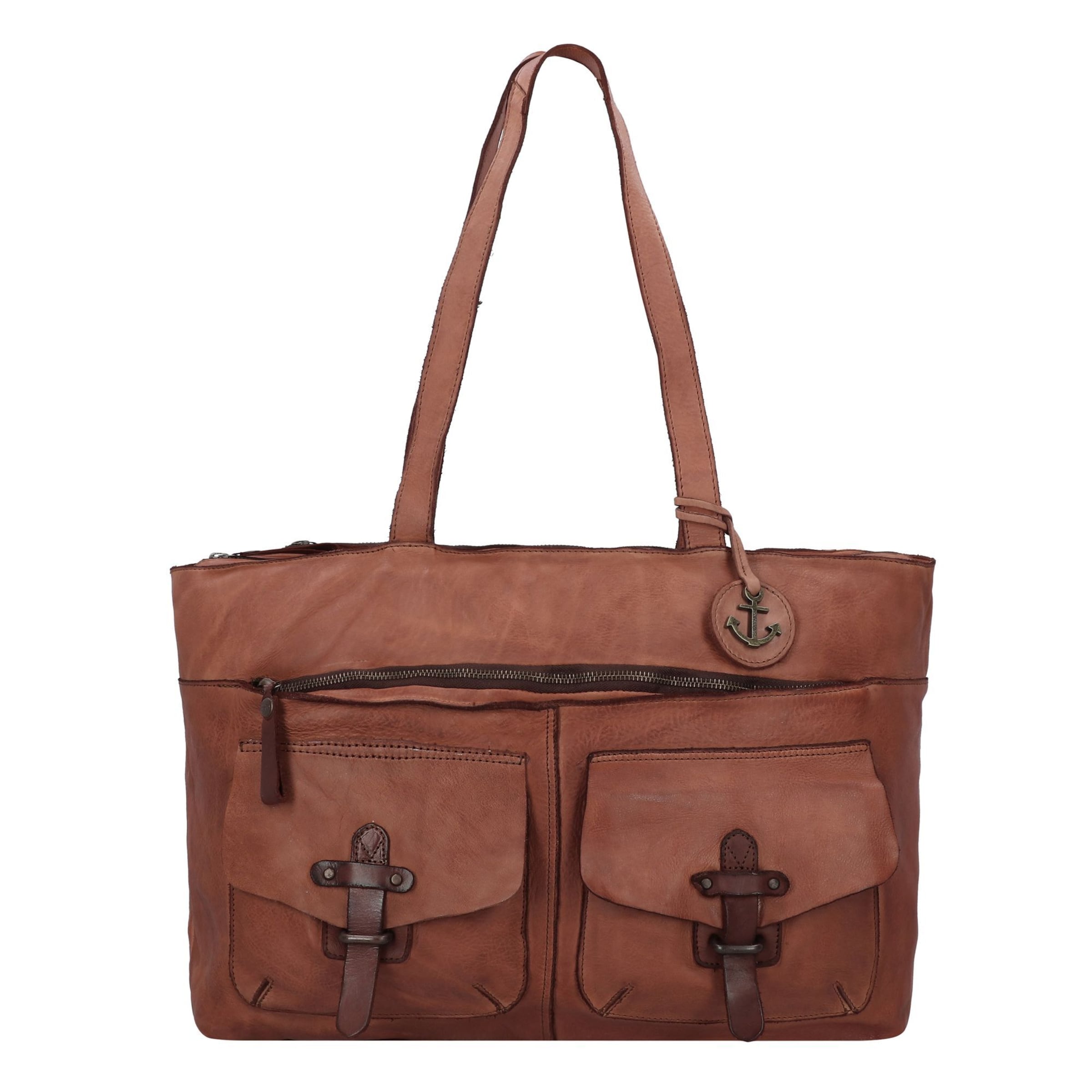 Harbour 2nd Shopper 'Urban Poets Jordan' in Brown: front