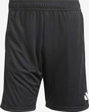 ADIDAS SPORTSWEAR Regular Workout Pants 'Tiro 23 Competition' in Black: front