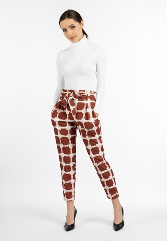 faina - regular Pantalón en naranja