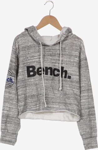 BENCH Sweatshirt & Zip-Up Hoodie in XXS in Grey: front