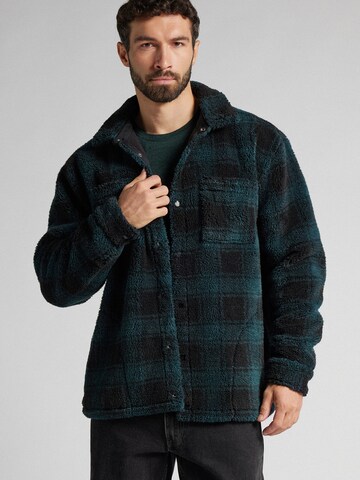 IUMAN Fleecejacke in Blau