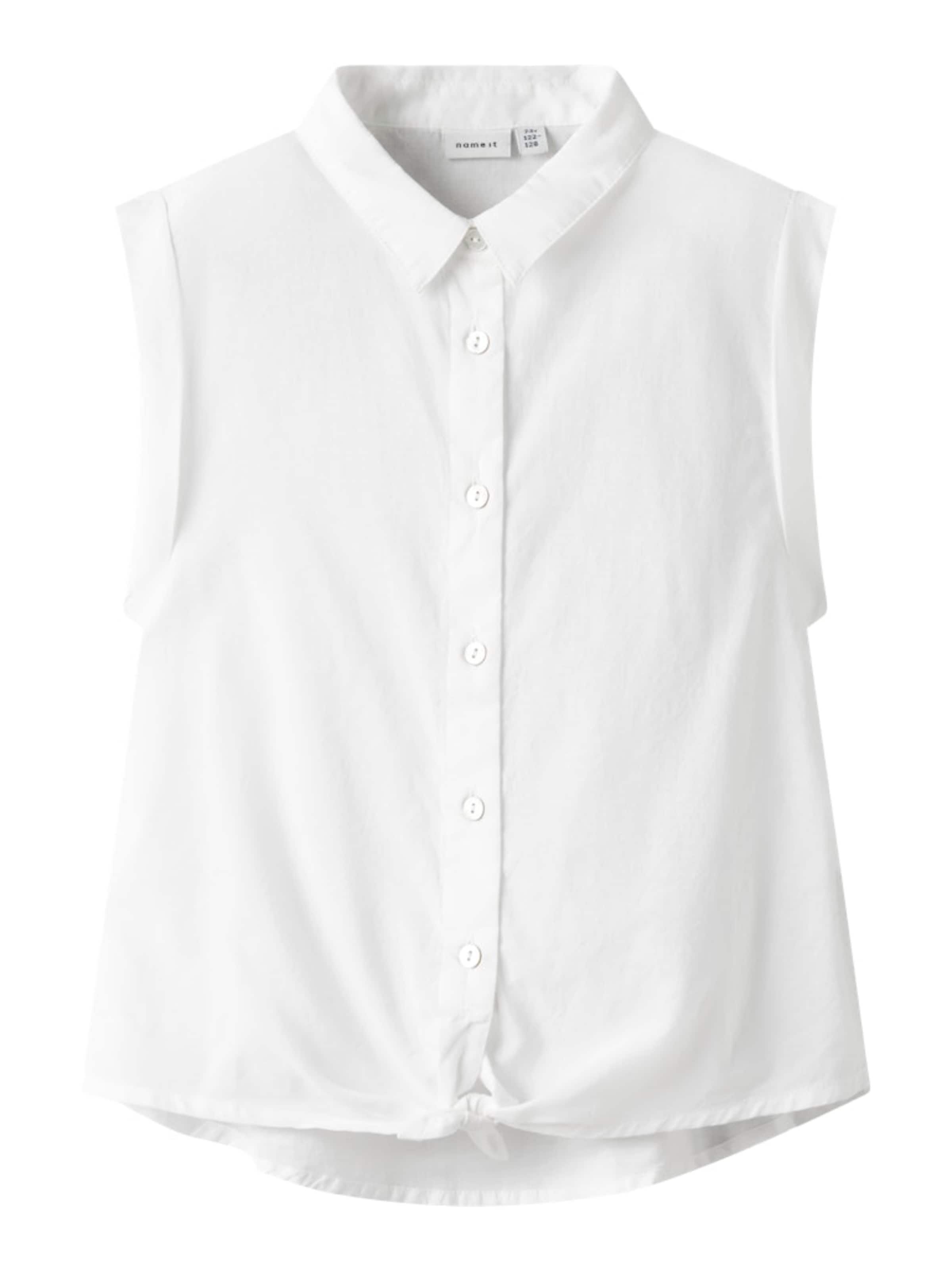 NAME IT Μπλούζα σε λευκό: μπροστά