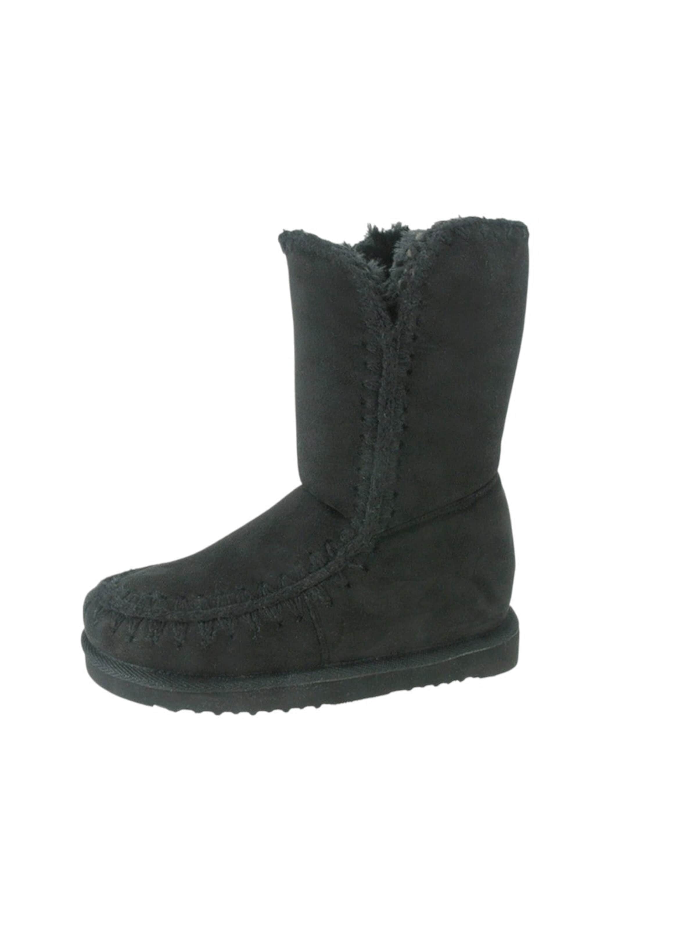 Beppi Snowboots 'High Boot' i sort: forside