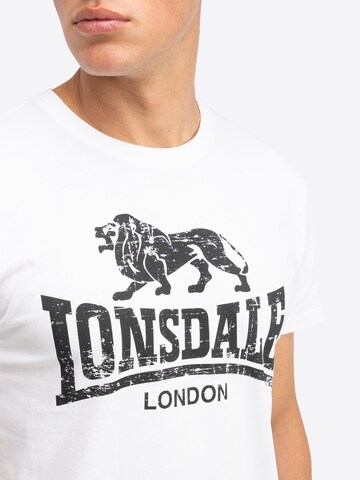 LONSDALE Póló - fehér