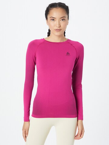 ODLO Functioneel shirt in Roze: voorkant