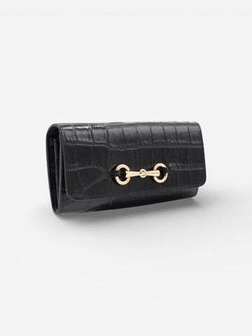 Cheval Firenze Wallet 'GRANT CROC' in Black