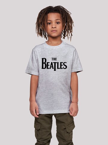 F4NT4STIC Shirt 'The Beatles Band' in Grey: front