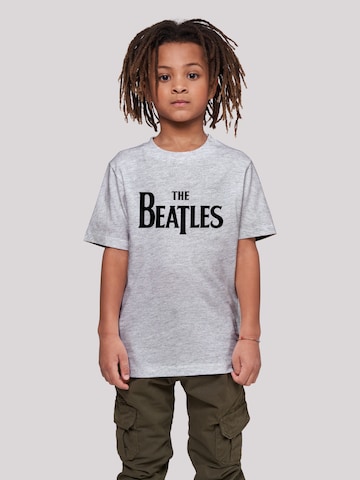 F4NT4STIC Shirt 'The Beatles Band' in Grey: front