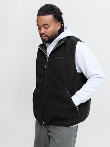 JACK & JONES Vest in Black