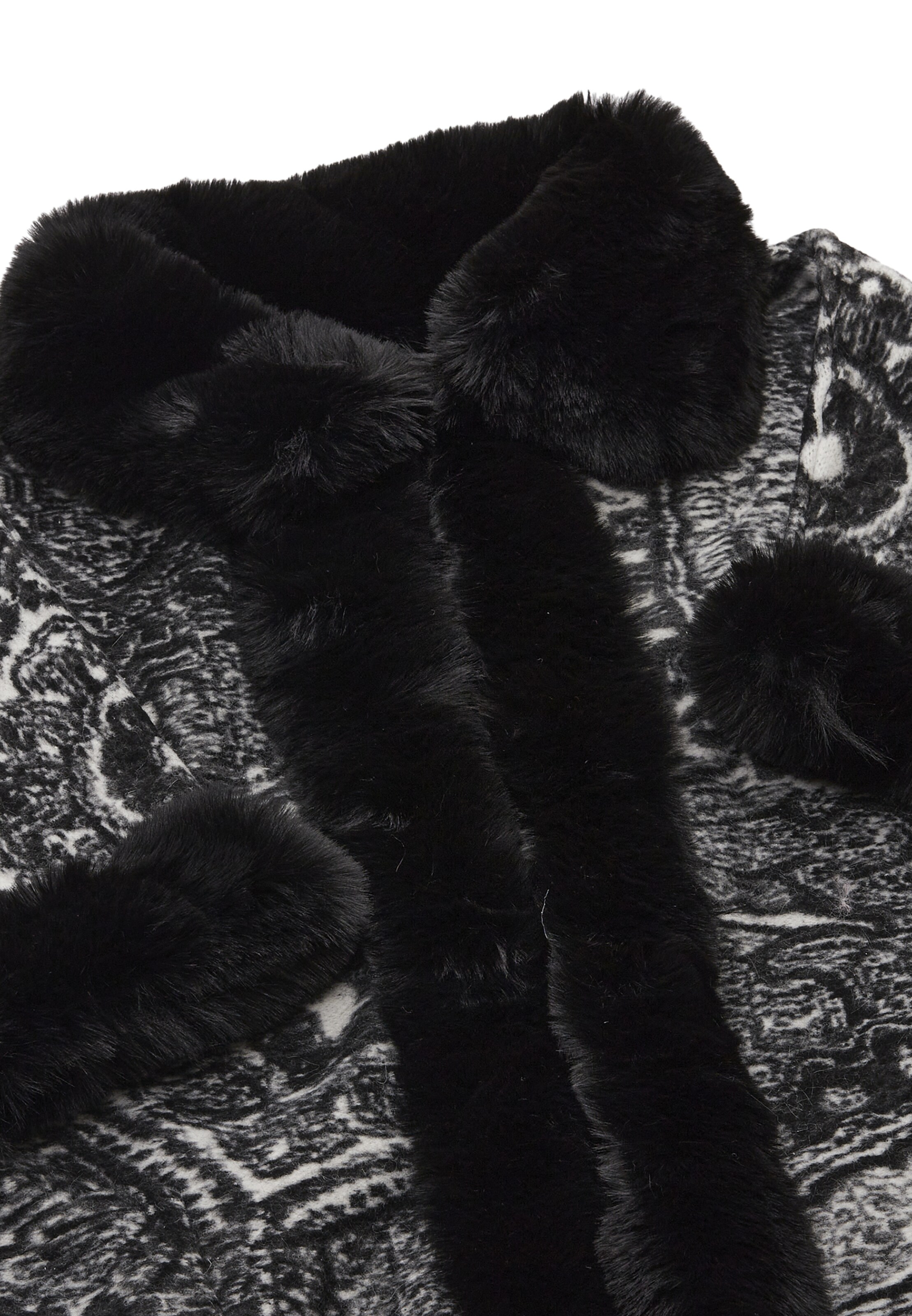 FRAULLY Кейп в Черный