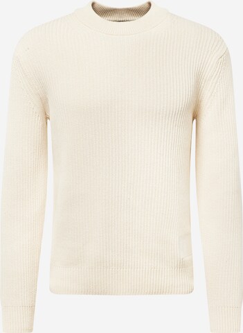 BOSS Sweater 'Kecol' in Beige: front