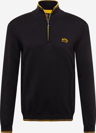 BOSS ATHLEISURE Pullover 'Zitom' in gelb / schwarz, Produktansicht