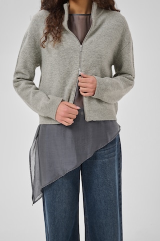 My Essential Wardrobe Cardigan 'Tracy' i grå