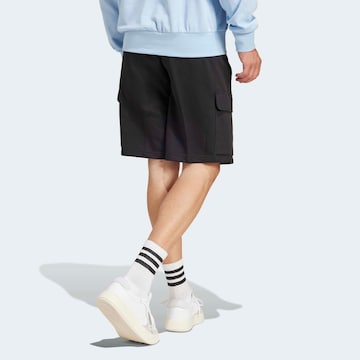 ADIDAS SPORTSWEAR Loose fit Workout Pants in Black