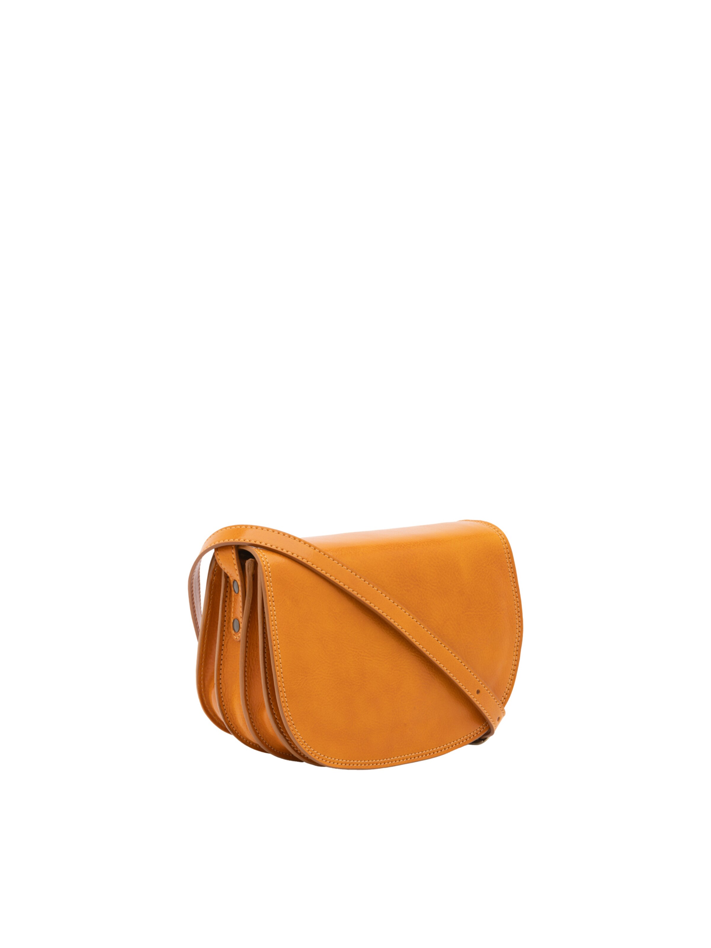 Viola Castellani Crossbody Bag in Yellow: front