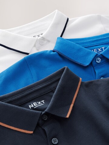 Next Shirt '3er-Pack' in Blue