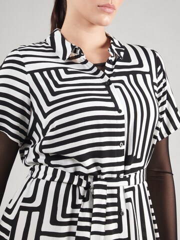 Vero Moda Curve Рокля тип риза 'VMEasy' в черно