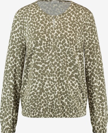 GERRY WEBER Shirt in Groen: voorkant