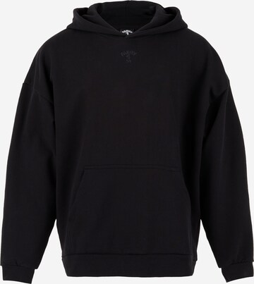 FAMILY 1ST FAMILY 4EVER Hoodie 'Members Only' in Schwarz: predná strana