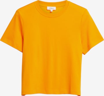 s.Oliver Shirt in Yellow: front