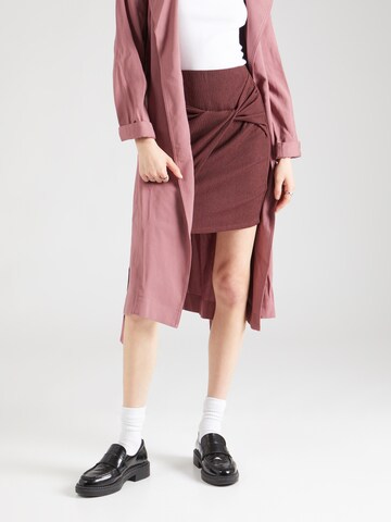 ABOUT YOU Kjol 'Kasha Skirt' i brun: framsida