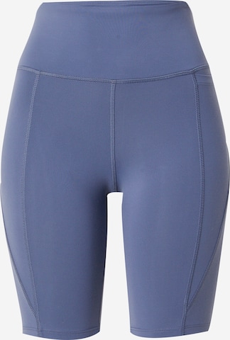 Reebok Slimfit Sportshorts in Blau: predná strana