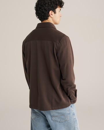 Geacă de primăvară-toamnă de la WE Fashion pe maro