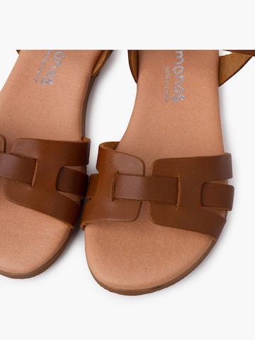 Sandales Pisamonas en marron
