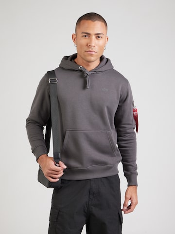 ALPHA INDUSTRIES Mikina 'Air Force' – šedá