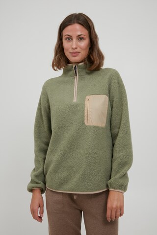 Fransa Sweater 'FXTIPOL' in Green: front