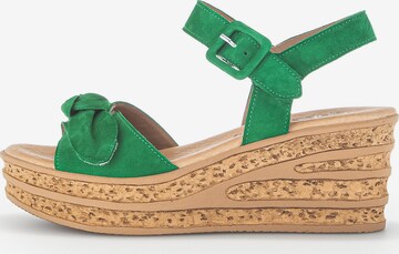 GABOR Sandals in Green