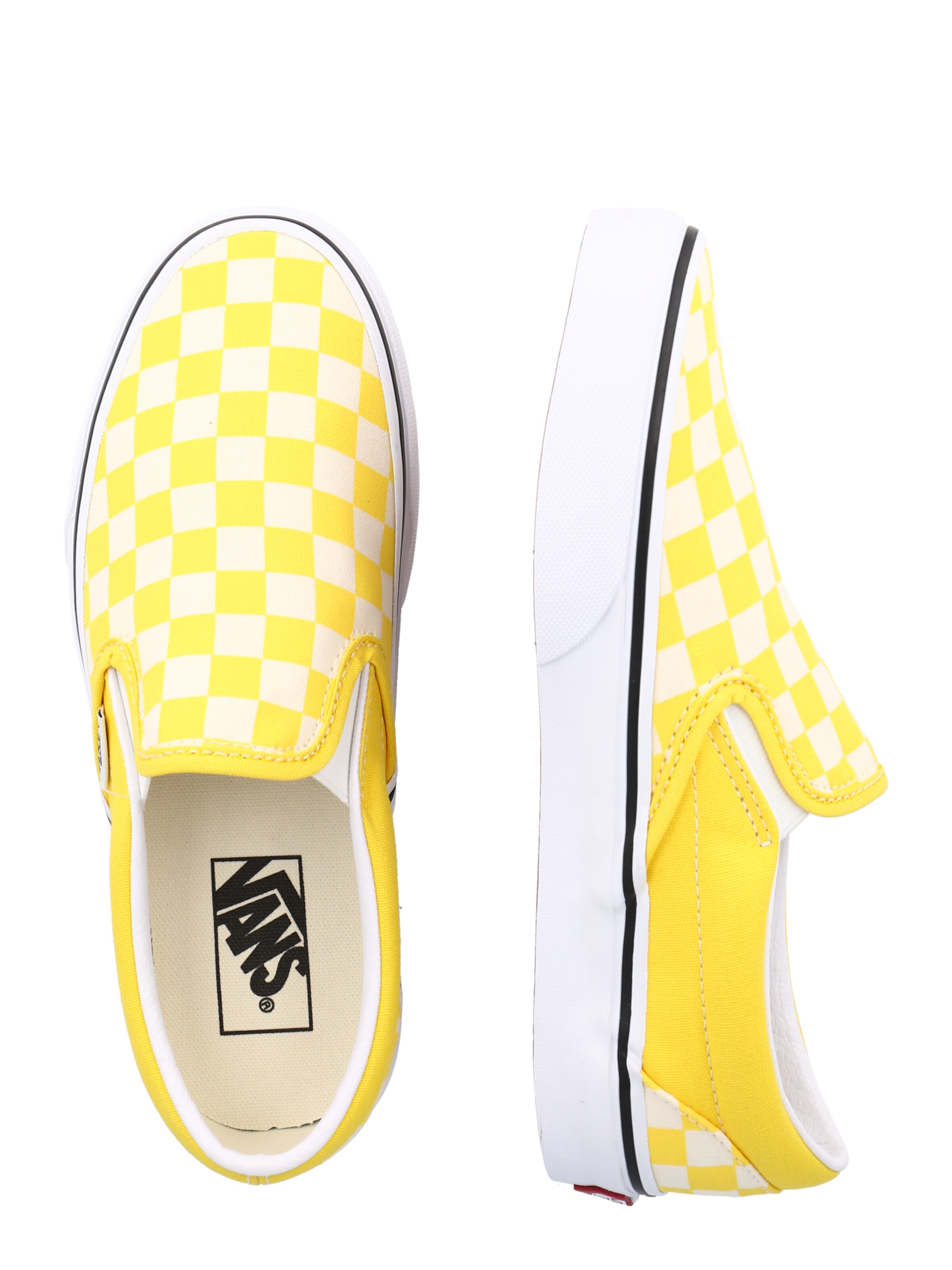 Baskets Vans Femme | Chaussures Uv Glitter Classic Slip-On Jaune \u003e Baan  Duangkaew