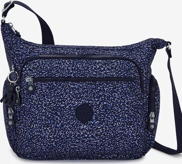 KIPLING - Mala de ombro 'GABBIE' em azul: frente