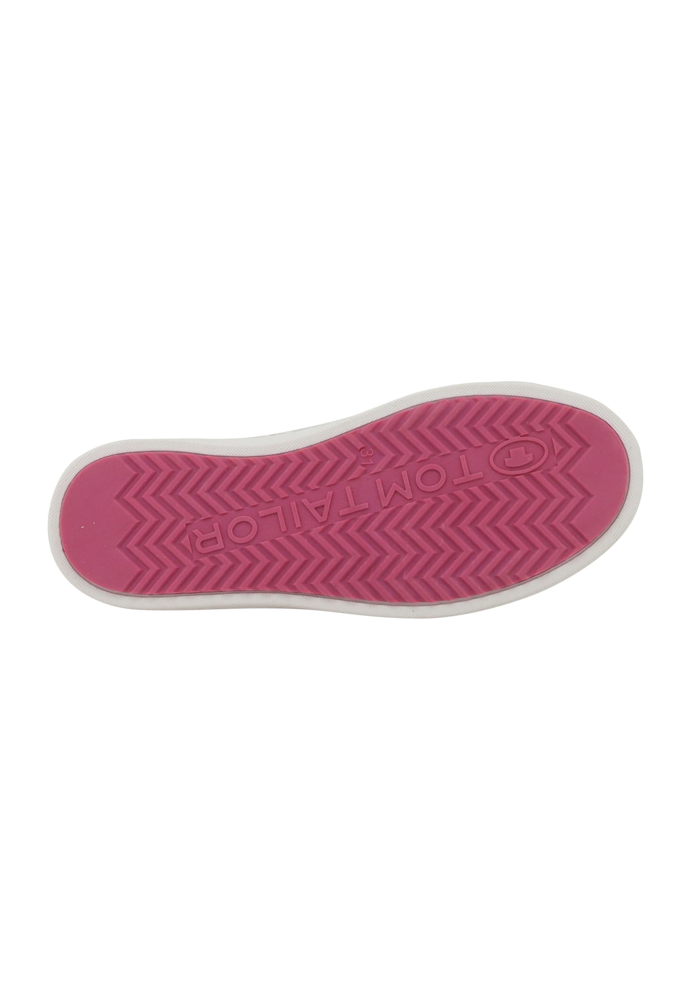 TOM TAILOR - Zapatillas deportivas en blanco
