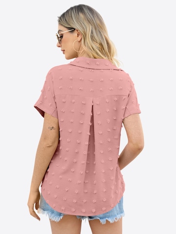 Imily Bela Bluse in Pink: Rückseite