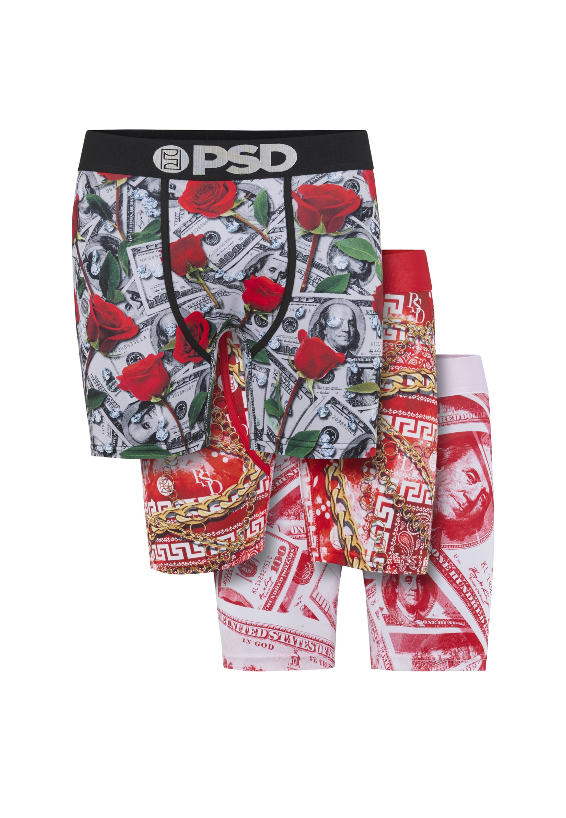 PSD Boxerky – mix barev: přední strana