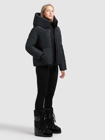 khujo - Casaco de inverno 'Audrey Matt' em azul
