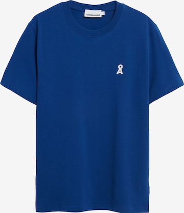 ARMEDANGELS Shirt 'MAARKOS CHANGEMAKERS' in Blue: front